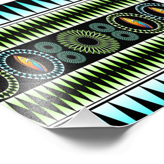 Impression Photo Chevron Motif (Coin)