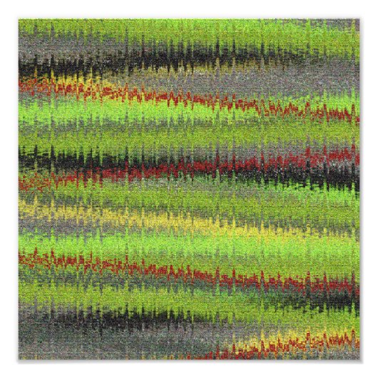 Impression Photo Chevron Urbain Abstrait (Devant)