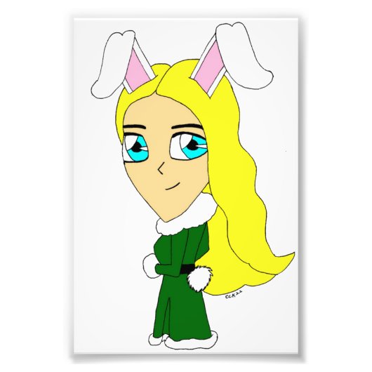 Impression Photo chibi bunnygirl (Devant)