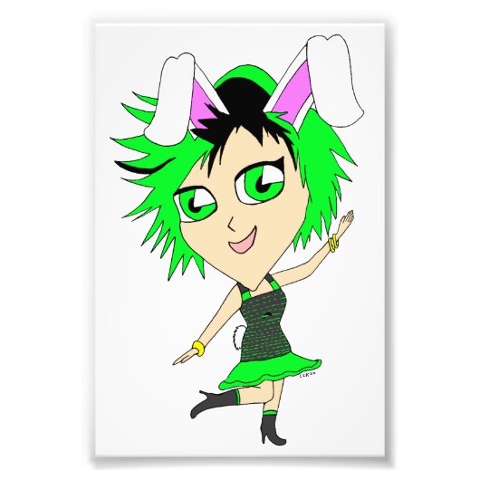 Impression Photo chibi bunnygirl (Devant)