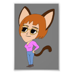 Impression Photo chibi catgirl