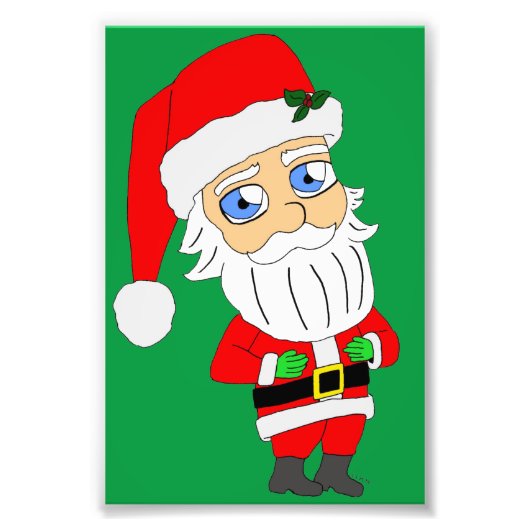 Impression Photo chibi santa claus (Devant)