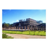Impression Photo Chichen Itza. Guerriers de temples (Devant)