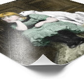 Impression Photo Chien Adoring Girl (Coin)