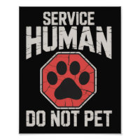 Chien d'assistance Humain Ne Pas Caresser Propriét