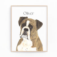 Chien de boîte à broches personnalisées