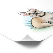 Impression Photo Chien de taureau français (Coin)