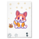 Impression Photo chien mignon (Devant)