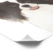 Impression Photo Chien noir et blanc réversible personnalisé (Coin)