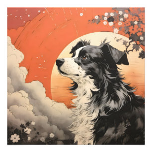 Impression Photo Chien Ukiyo-e