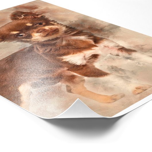 Impression Photo Chihuahua looking at camer_Dog Lover (Coin)