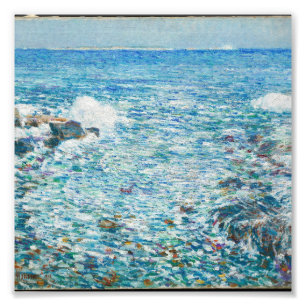 Impression Photo Childe Hassam - Surf, Îles Des Chaussures