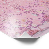 Impression Photo Chinoiserie rose (Coin)