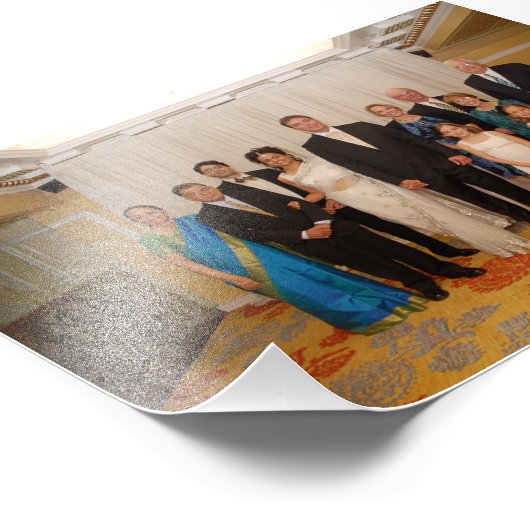 Impression Photo Chitra & Jeffrey : Mariage (Coin)