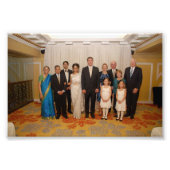 Impression Photo Chitra & Jeffrey : Mariage (Devant)