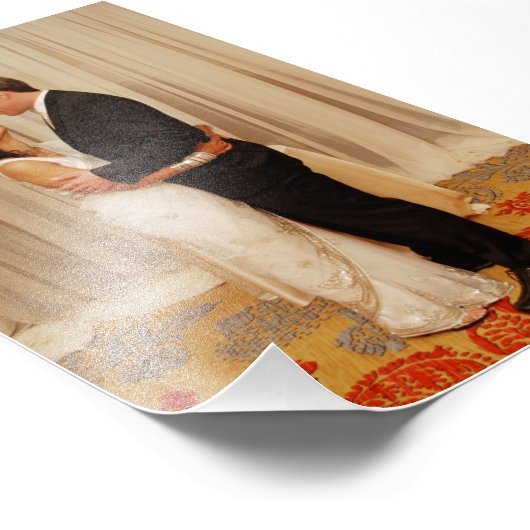 Impression Photo Chitra & Jeffrey : Mariage (Coin)