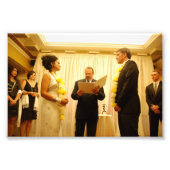 Impression Photo Chitra & Jeffrey : Mariage (Devant)