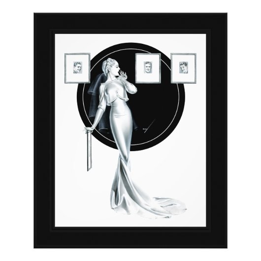 Impression Photo Choix de son homme par George Petty (Devant)