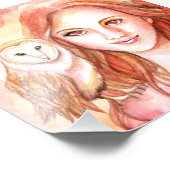 Impression Photo Chouette (Coin)
