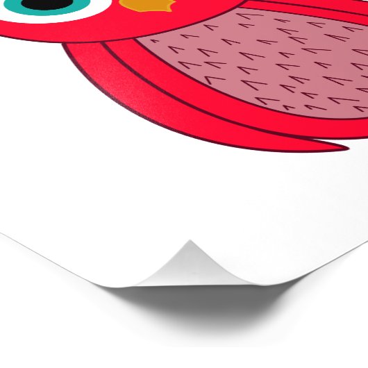 Impression Photo Chouette (Coin)