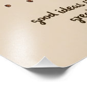 Impression Photo Chouette à café Lover (Coin)