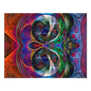 Impression Photo Chouette Abstraite de l'Apophyse I