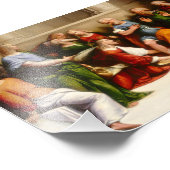 Impression Photo Christ Laver les pieds des disciples, Garofalo (Coin)