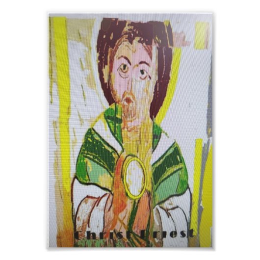 Impression Photo Christ Prêtre (Devant)