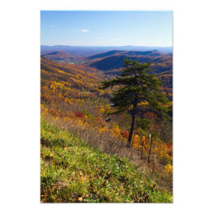 Impression Photo Chute en parc national de Shenandoah, la Virginie