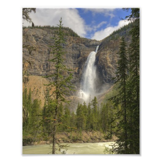 Impression Photo Chutes Takakkaw (Devant)