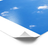 Impression Photo Ciel bleu (Coin)