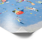 Impression Photo Ciel bleu Kandinsky (Coin)