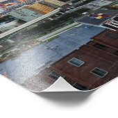 Impression Photo Ciel de Cincinnati au coucher du soleil (Coin)