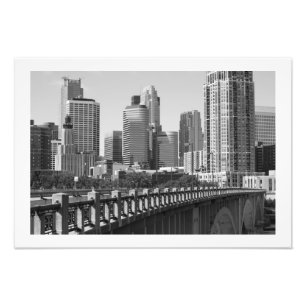 Impression Photo Ciel De Minneapolis En Plein Jour