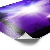 Impression Photo Ciel pourpre (Coin)