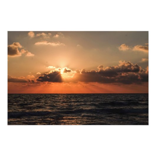 Impression Photo Ciel rouge (Devant)