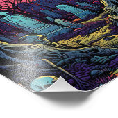 Impression Photo Cimetière d'horreur (Coin)