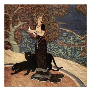 Impression Photo « Circé l'enchanteresse » par Edmund Dulac