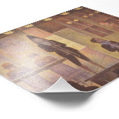 Impression Photo Circus Sideshow par Georges Seurat (Coin)