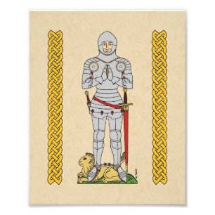 Impression Photo Cirque du Chevalier Médiéval Anglais 1430