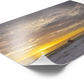 Impression Photo Cirrocumulus Nuages à Fort Myers Beach Sunset (Coin)