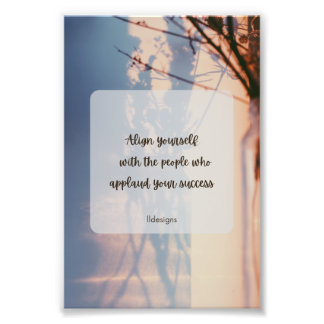 Impression Photo Citation Art-Original Motivational Wall