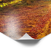 Impression Photo Citation d'automne (Coin)