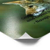 Impression Photo Citations amérindiennes (Coin)