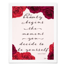 Citations de beauté de mode de roses rouges élégan