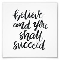Citations Inspirantes : Croyez Et Vous Réussirez