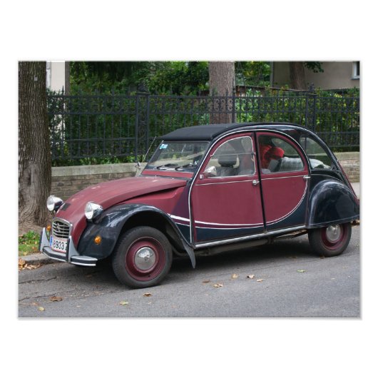 Impression Photo Citroen 2CV Charleston (Devant)