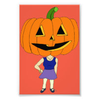 citrouille chef chibi fille