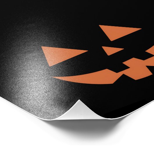 Impression Photo Citrouille d'Halloween Jack O'Géant (Coin)