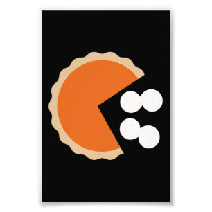 Impression Photo Citrouille Pie Thanksgiving Humour Citrouille sais